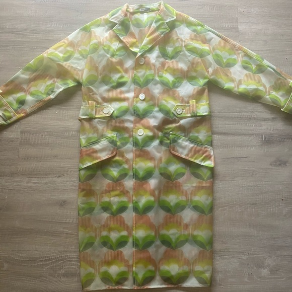 Miu miu abstract pattern raincoat - Picture 2 of 5